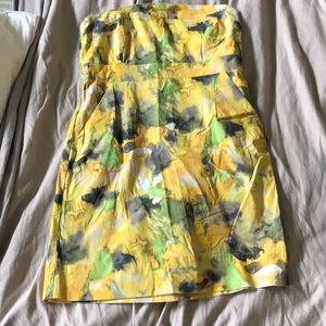 New York and Company Strapless Dress